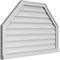 Ekena Millwork Octagonal Top Surface Mount PVC Gable Vent w/ 2"W x 2"P Brickmould Sill Frame, 40"W x 26"H GVPOT40X2603SN - alternate 3